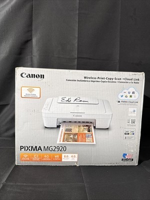 CANON PIXMA MG2920 All-In-One Inkjet Printer Copy Scan Cloud Link  New!!!!
