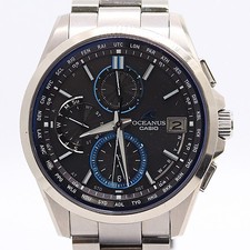 Casio Oceanus OCW-T2600-1AJF Radio Solar Watch Wrist size 17.5cm Used in Box