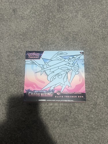 Pokemon Center Chaos Rising ETB Elite Trainer Box New & Sealed - slight tear ⭐️✅