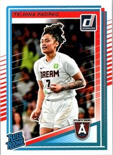 2025 Donruss WNBA #91 Te-Hina Paopao Atlanta Dream Rookie