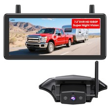 AUTO-VOX RV Backup Camera Wireless Plug and Play: Compatible with Pre-Wired R...