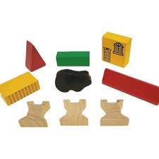 Thomas Friends Wooden Train 9 Miscellaneous Pieces