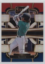 2024 Panini Select Concourse Red & Blue Prizm Tai Peete #71 b4d