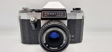 Praktica PL Nova I SLR 35mm Film Camera + Meyer-Optik Görlitz Domiplan 50mm Lens