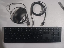 HP Wired Desktop 320MK Mouse and Keyboard - Black (9SR36UT#ABA)