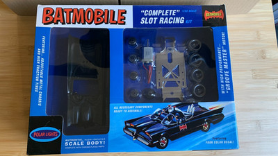Polar Lights Slotcar 1:32 Batmobile Slot Racing Kit, neu, sehr selten