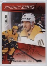 2023 Upper Deck SP Game Used Authentic Rookies Red 141/226 Spencer Stastney 10j9