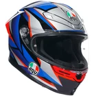 AGV K6-S Slashcut Black Blue Red