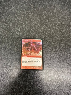 Lightning Bolt   Future Sight Foil   Festival In a Box Atlanta Secret Lair MTG