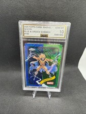 2025 Topps Chrome Marvel Sentry Blue & Green Shimmer Refractor /199 #168