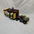 Vtg Transformers Energon Armada Optimus Prime W/Trailer 2004 Costco Exclusive