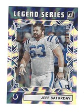 2025 Donruss #TLS-JSA Jeff Saturday The Legend Series