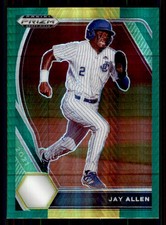 2021 Panini Prizm Draft Picks #PDP30 Jay Allen Hyper Green & Yellow Prizm