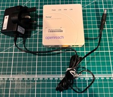 Nokia-ONT G-010G-Q Openreach Optical Fibre GPON Terminal with power supply VGC