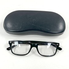 Ray-Ban RB5228 Polished Black Acetate Square Eyeglasses for FRAMES w/ Case