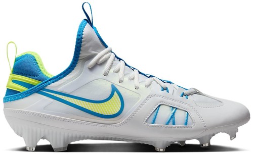 Nike Huarache 9 Varsity Lacrosse LAX Cleats White Black  display picture 2