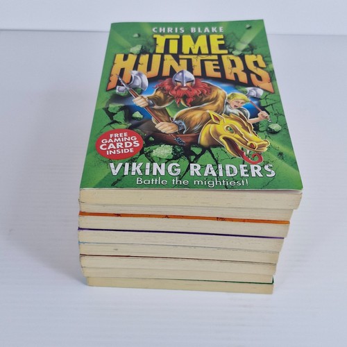 Time Hunters Books 3-10 Chris Blake Children's Paperback 8 Book Kid Bundle - Bild 4 von 21