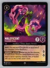 MALEFICENT - FORMIDABLE QUEEN 35/204 SR LORCANA NM 5 EWART