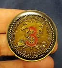 SEABEE 3rd Naval Construction Regiment Command Master Chief Navy Challenge Coin