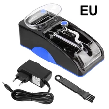 Cigarette Rolling Machine EU US Plug Tobacco Roller Electric Automatic Injector 