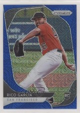 2020 Panini Prizm Tier II Blue Mojo Prizm 11/175 Rico Garcia #156 ib6