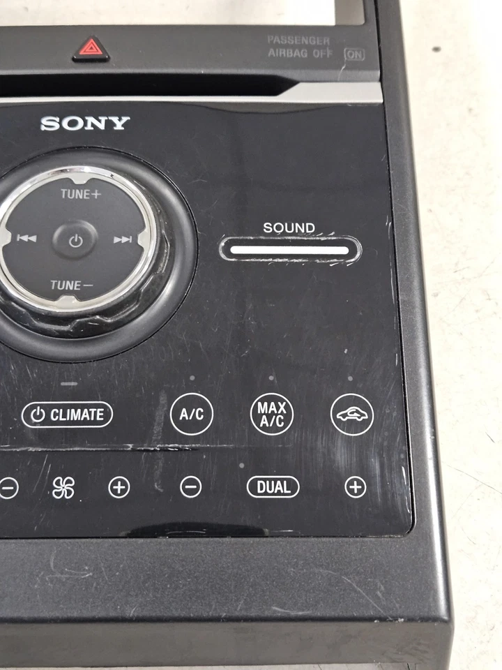 Ford Flex Sony 2013 8" radio clima temperatura panel de control bisel OEM DA8T-18A802-CL Foto 4 de 4