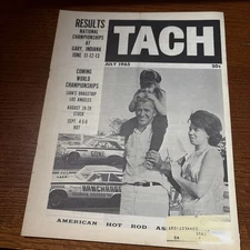 VTG 1965 TACH Results: AHRA National Championships American Hot Rod Association
