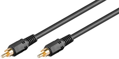 Goobay Koaxial Digital Audio Verbindungskabel - Cinch S/PDIF - 5 Meter