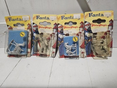 Fantasy Magic Metal Pack Animals, Lot Of 4 - C1046b, C1027a, C1027b & C1046c
