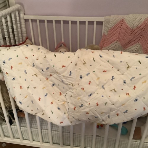 Carters Play Yard Mattress Pad/ Sheet Cover Fitted Quilted 27 X 39 Inches