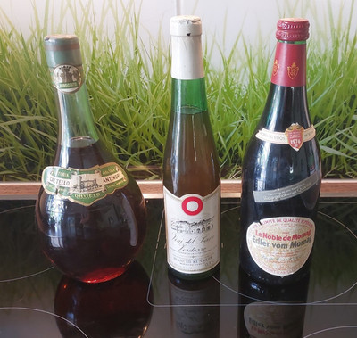 Antinori, Blanche Künzli, Le Noble de Mornag Weinflaschen, Rot, 1976, 350ml