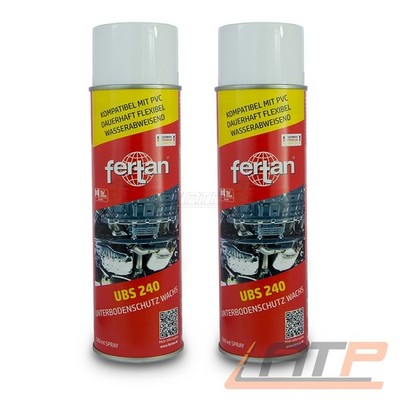 FERTAN   2x 500 ml UBS 240 UNTERBODEN SCHUTZWACHS SPRAY