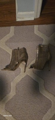 jerome rousseau italian high heels gold 5.5