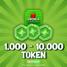 ONLINE GROW A GARDEN 1000-10K TRADE TOKEN CHEAP, TRUST FAST DELIVERY
