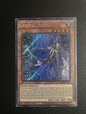 Crystal Shark (SEC) RA03-EN031 Quarter Century Bonanza 1st Edition