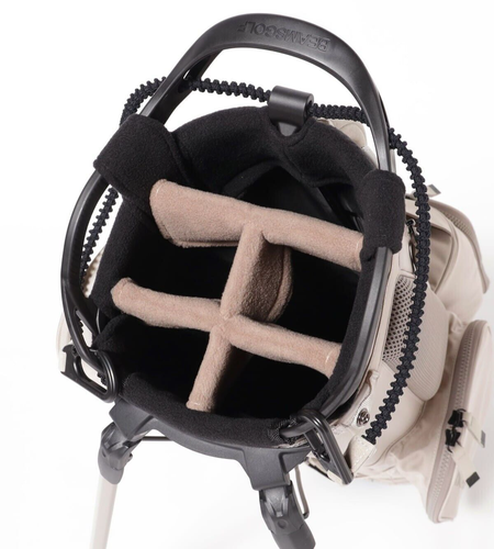 BEAMS GOLF NSG-NYLON OX Caddie Bag/Boston Bag/Cart Bag etc. Beige JAPAN NEW - Picture 34 of 84