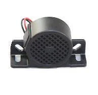 POLLAK Medium Duty Backup Alarm Single Level 97 Decibels 12 To 24 Volt  41820