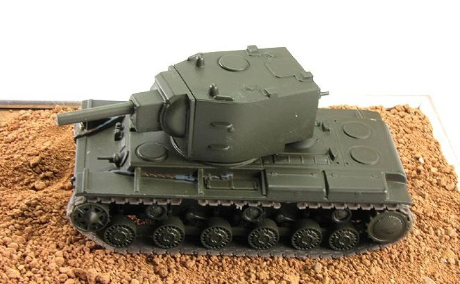 1:72 Soviet heavy assault tank KV-2 №11 series "Russian tanks" - Image 3 of 3