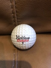 RARE LOGO GOLF BALL-VINTAGE NICKLAUS CHAMPION MACGREGOR 1 Antique