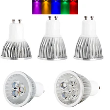 Yellow Purple Light LED Bulb Spotlight MR16 GU10 E14 E27 GU5.3 Bulbs 110V 220V