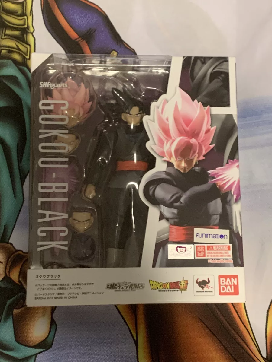 SH Figuarts Goku Black Rose Dragon Ball Super Bandai Original