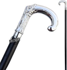 King George Style Walking Cane Stick Wooden Rod Casual Gift for Father  Mother