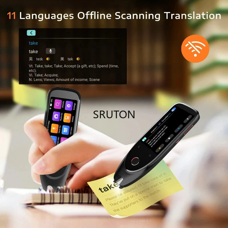 Wireless Dictionary Translator Pen Scanner Reading 116 Language Translate Travel - image 3 of 4