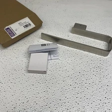 ICO Bath V3314 Volkano Cinder 8" Towel Bar, Brushed Nickel