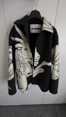 Jil Sander Astrology Wool Coat Overshirt | eBay UK