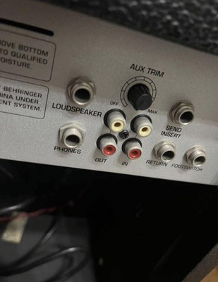 BEHRINGER ULTRAROC GX110 Equipped with Binger JENSEN | eBay