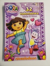 Dora the Explorer 2010 Nickelodeon 32ct Valentine Cards includes 35 Stickers