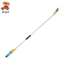 Electric Pruner Cordless Pruning Shears Extension Pole +2 Lithium Battery NEW