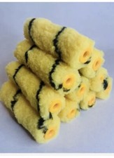 10 X 4" Medium Pile Mini Paint Rollers, Emulsion Paint Roller Tiger Strip