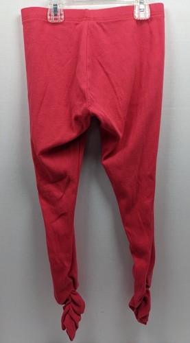 TEA COLLECTION Girls Size 12 CHINA Cozy Stretch Rib Leggings 3F12310 Coral VHTF - Picture 7 of 7